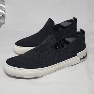 MARC FISHER QUILTED DIAMOND PATTERN WOMAN'S SIZE 8.0 BLACK WHITE UGC 🔥